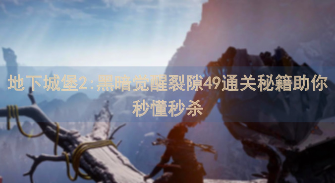 地下城堡2:黑暗觉醒裂隙49通关秘籍助你秒懂秒杀